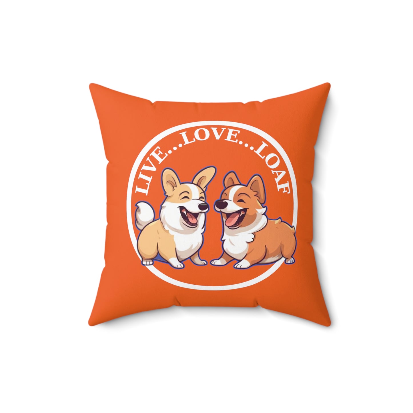 Live...Love...Loaf - Throw Pillow