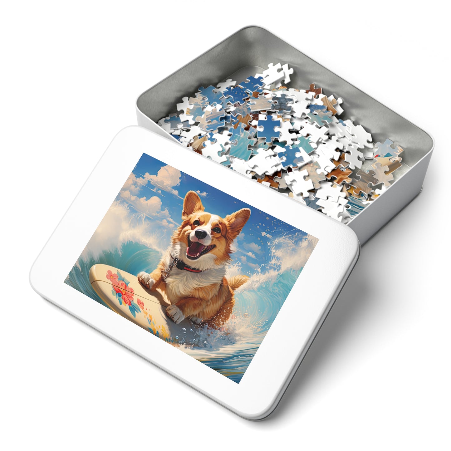Cowabunga Corgi - Jigsaw Puzzle