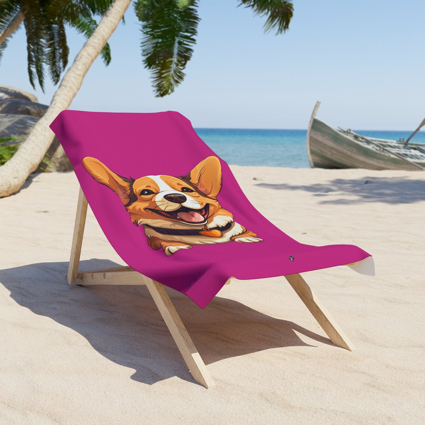 Puppy Love - Beach Towel