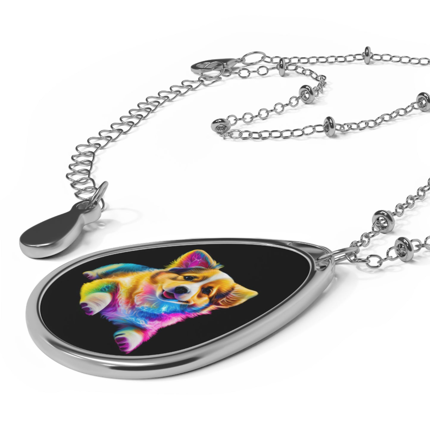 Colorful Corgi - Necklace