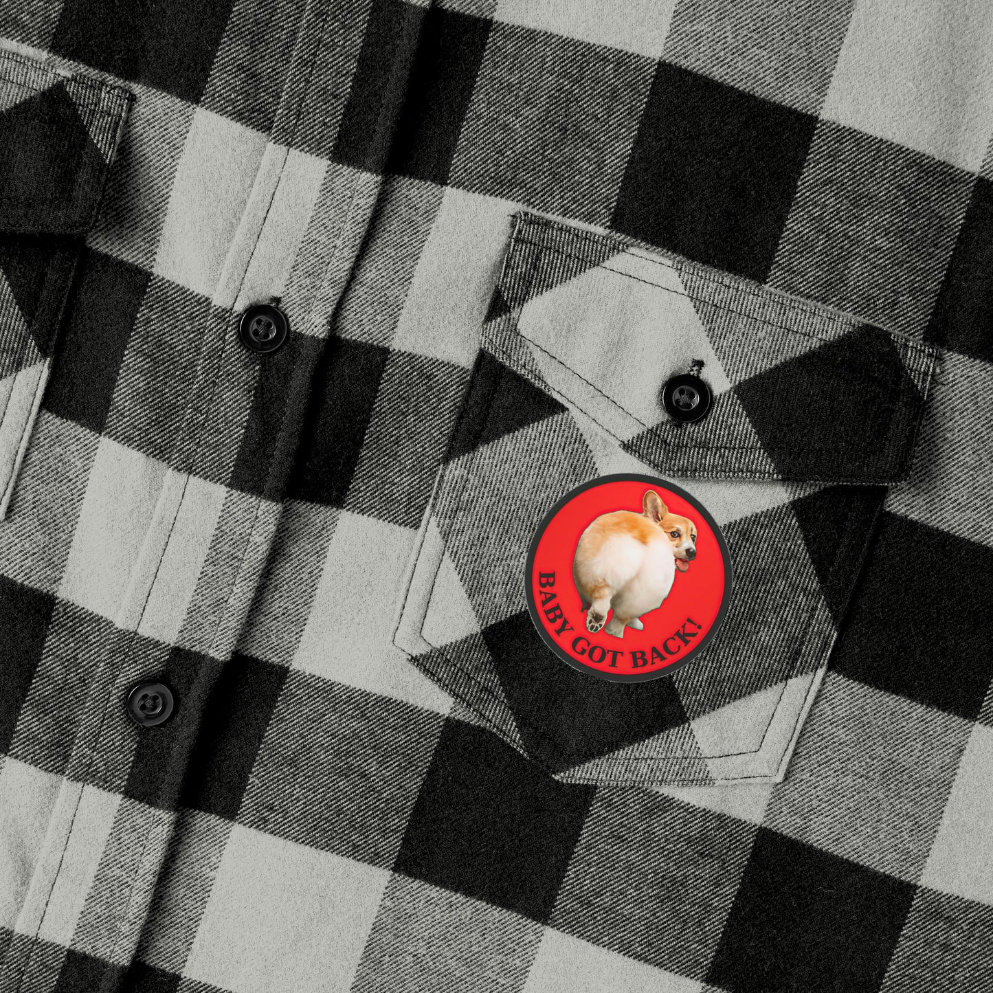Baby Got Back - Flannel Shirt