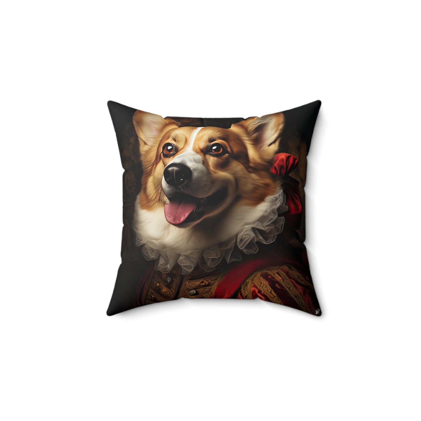 Renaissance Corgi - Throw Pillow