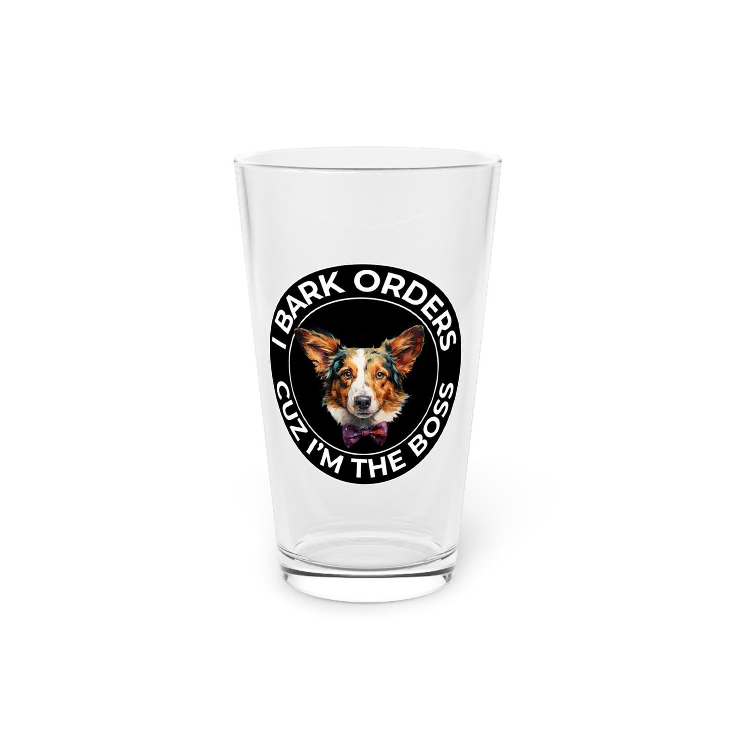 The Boss - Pint Glass