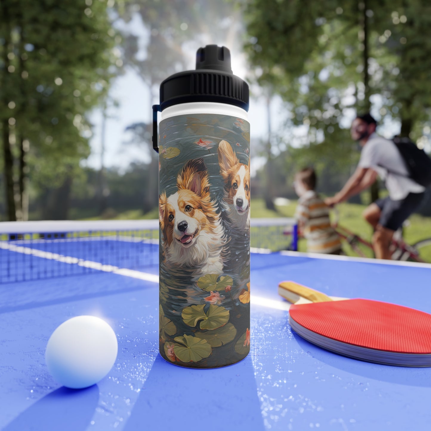 Pond Pups - Water Bottle with Sport Lid