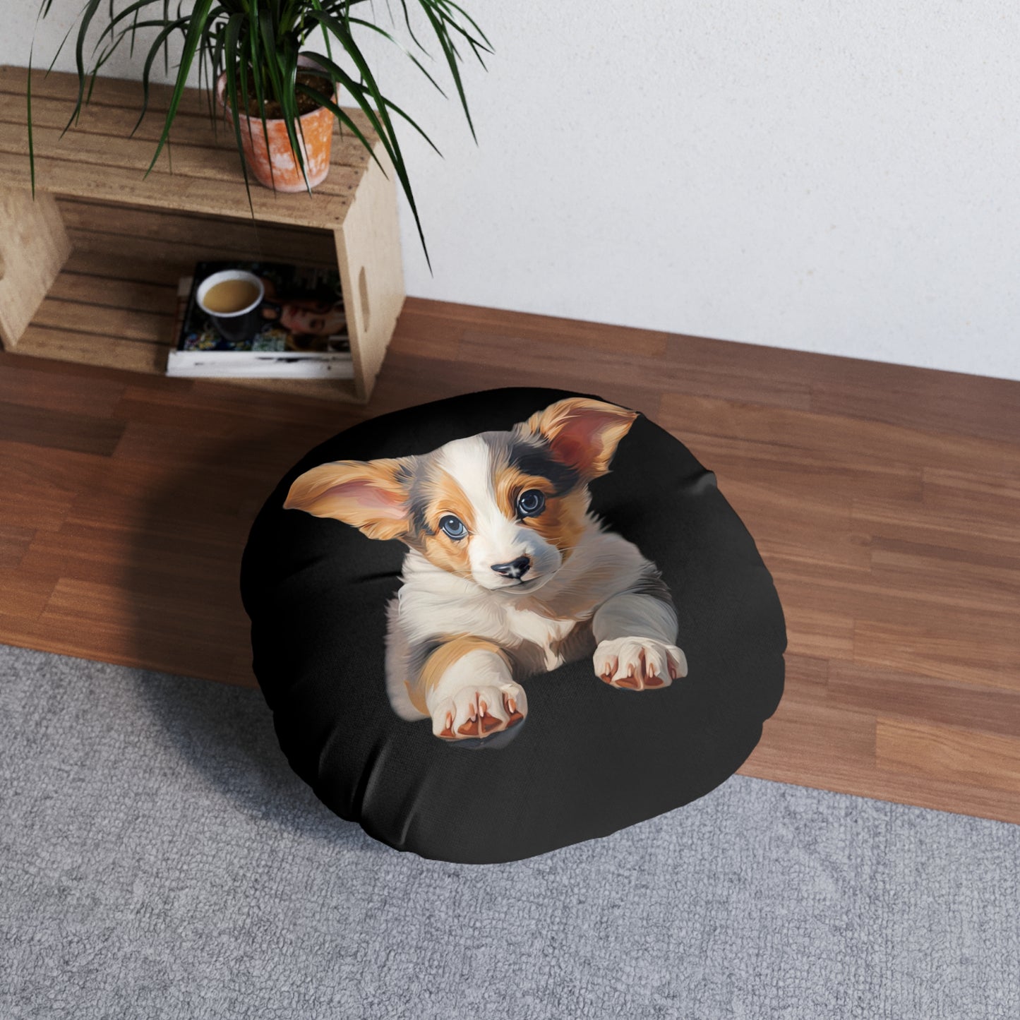 Puppy Portrait - Floor Pillow