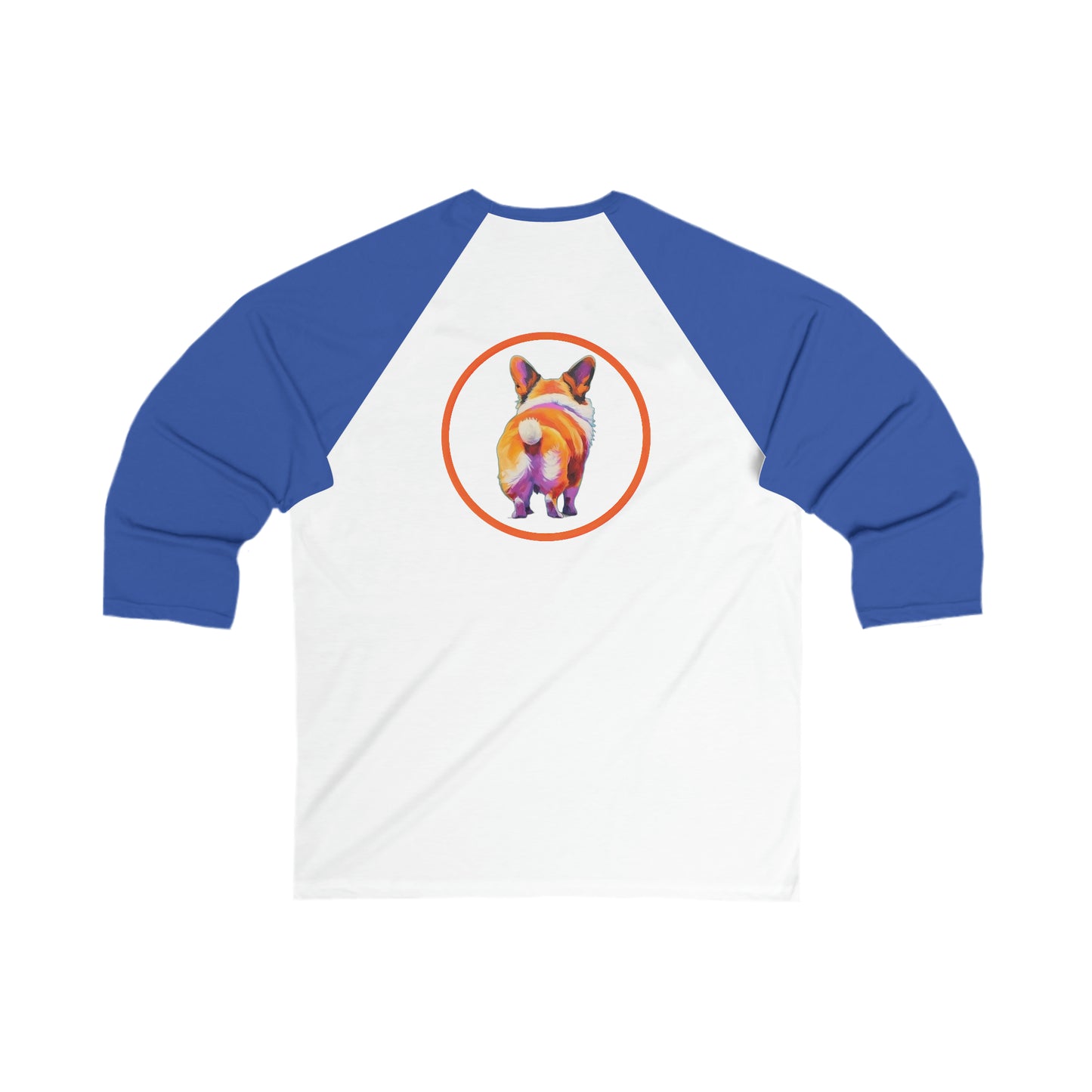 Corgi Butt - Baseball Shirt