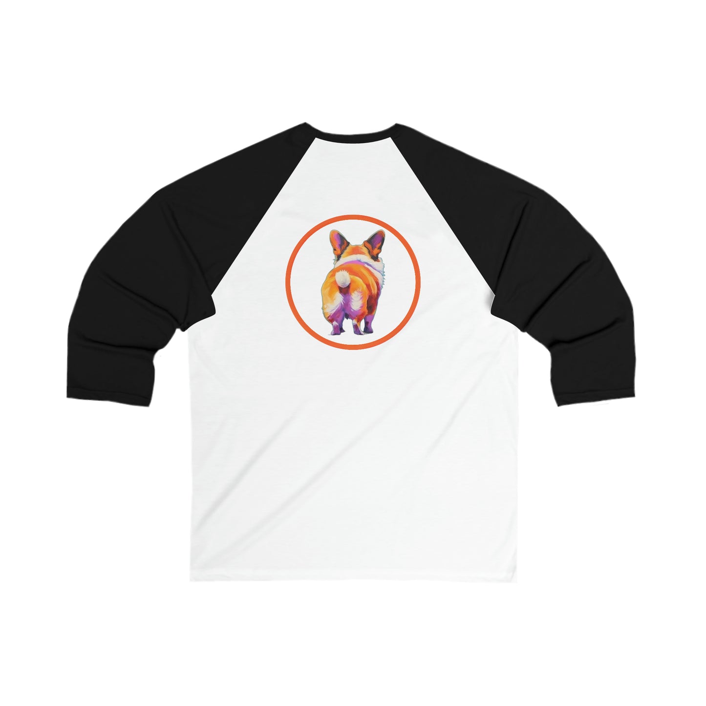 Corgi Butt - Baseball Shirt