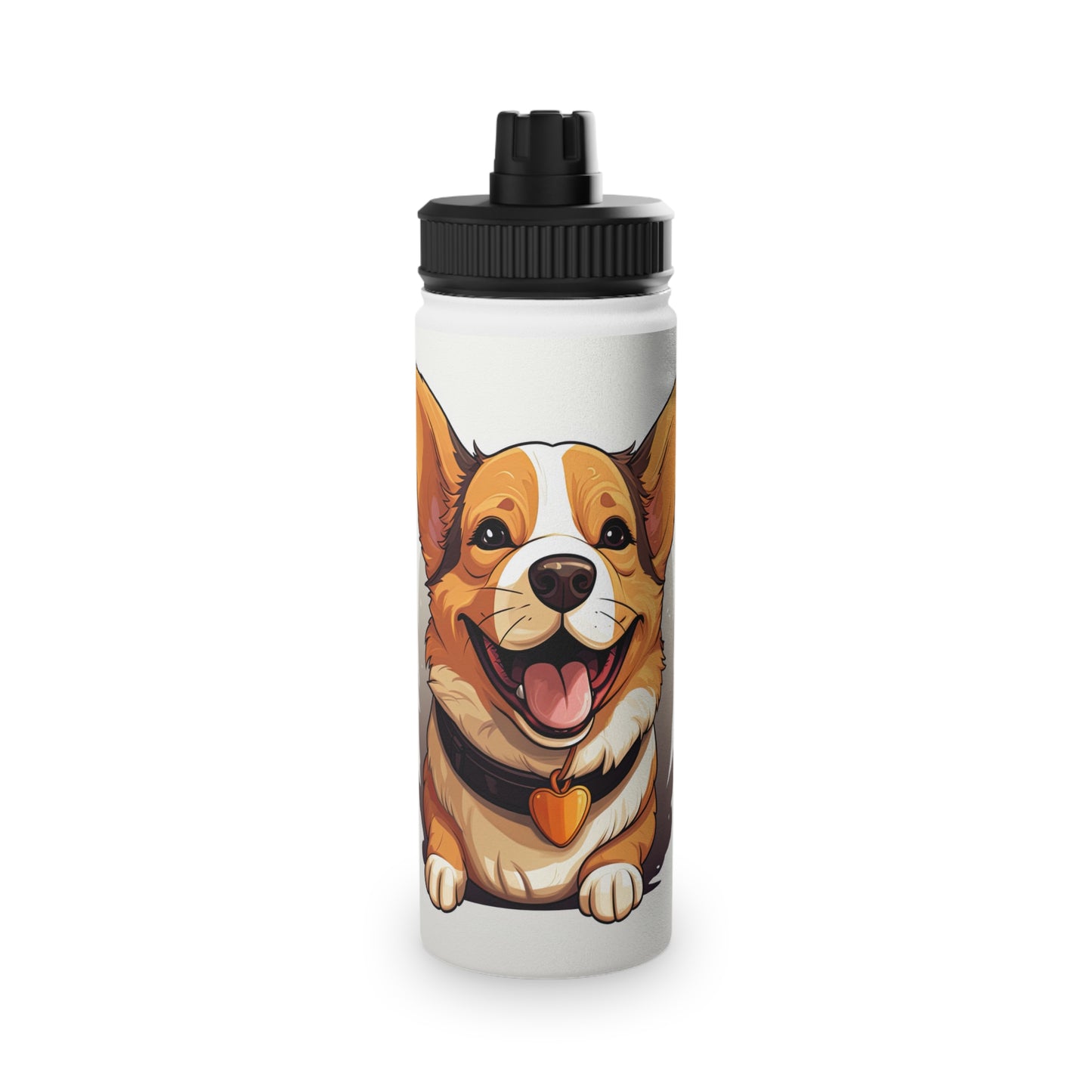 Puppy Love - Water Bottle with Sport Lid