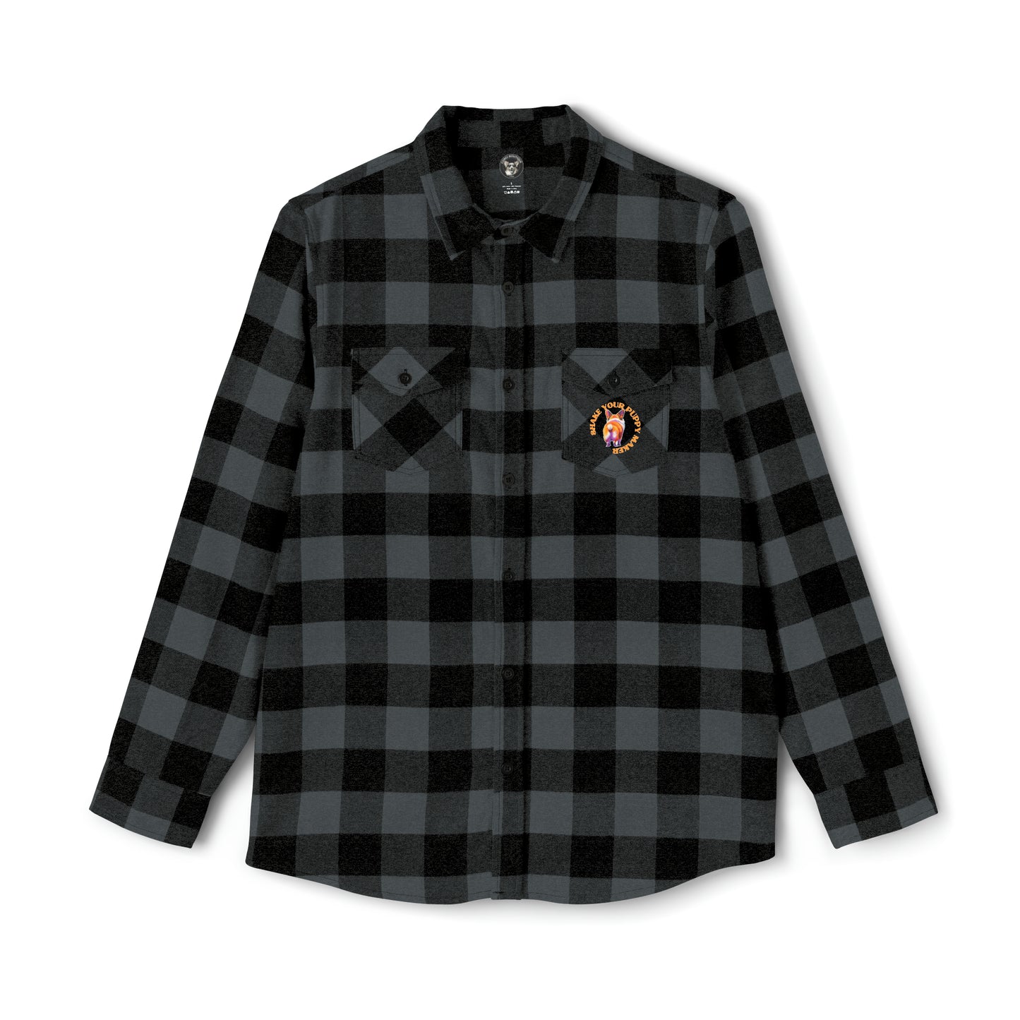 Shake Your Puppy Maker - Flannel Shirt
