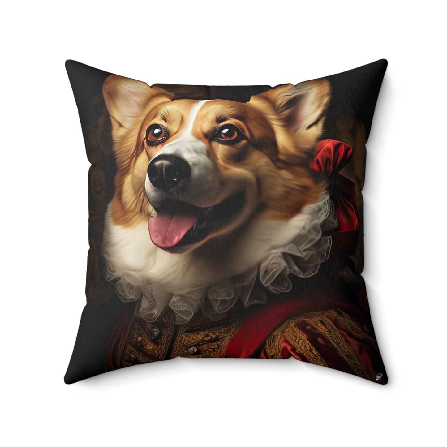 Renaissance Corgi - Throw Pillow