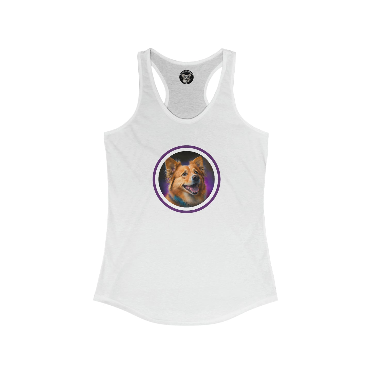 Golden Corgi - Racerback Tank