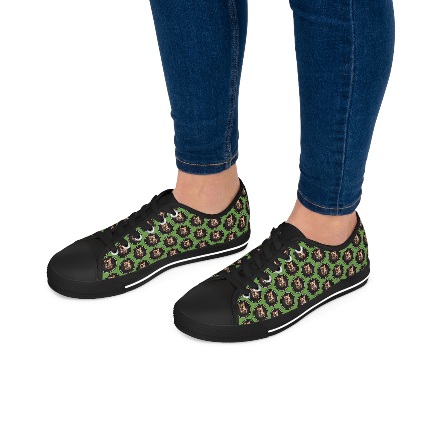 The Greeter Mosaic - Women's Low Top Sneakers