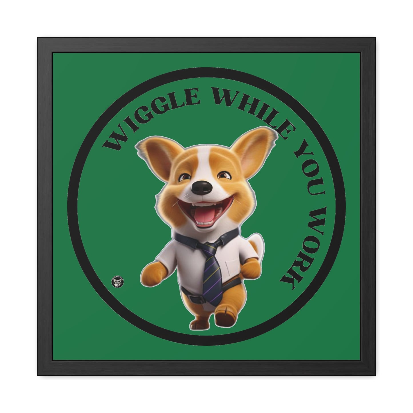 Wiggle While You Work - Framed Print