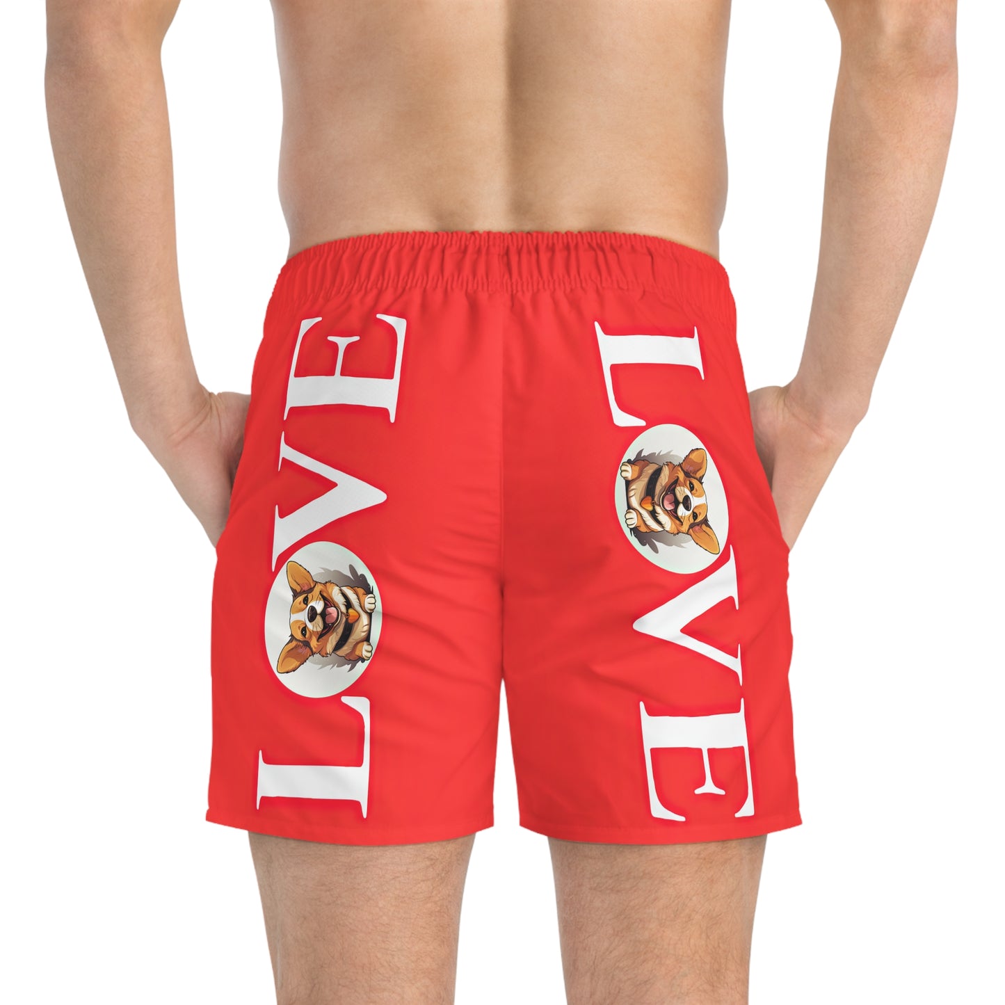 More Love Swim Trunks