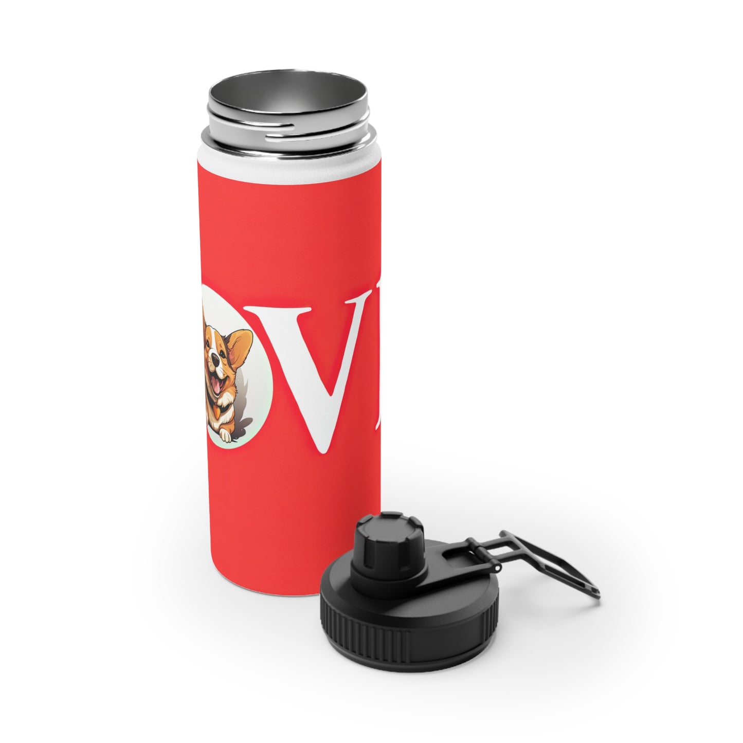 More Love - Water Bottle with Sport Lid