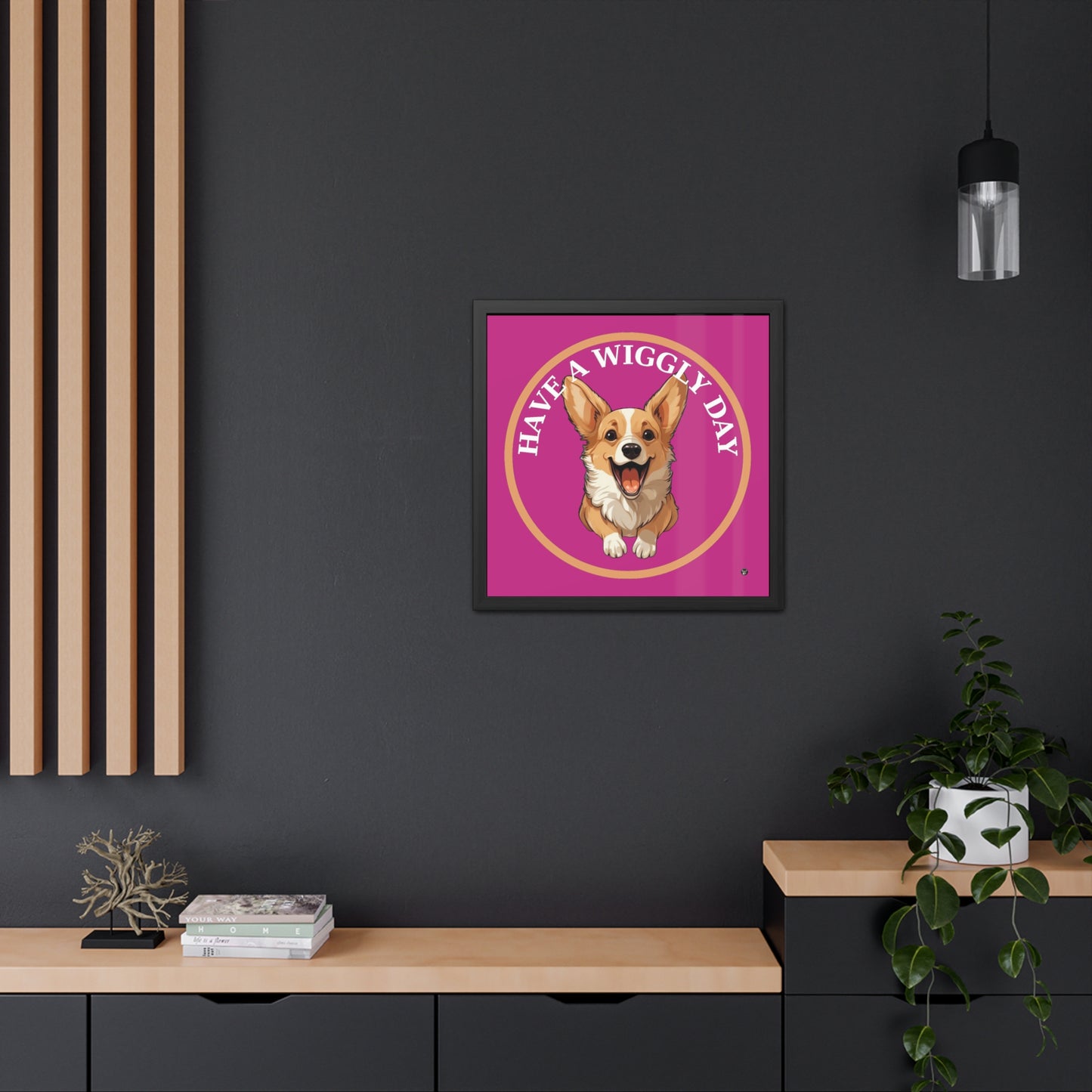 Have a Wiggly Day - Framed Print