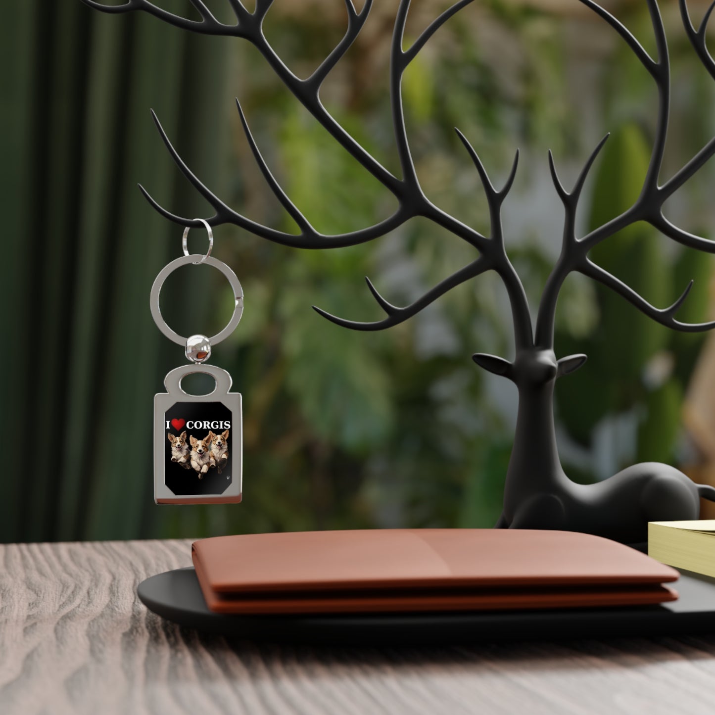 I Heart Corgis - Key Ring