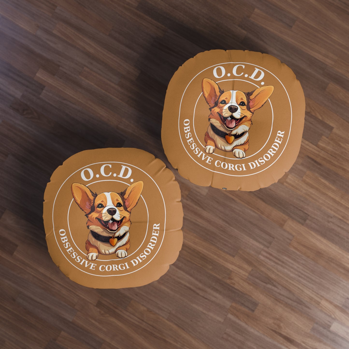 O.C.D. Obsessive Corgi Disorder - Floor Pillow