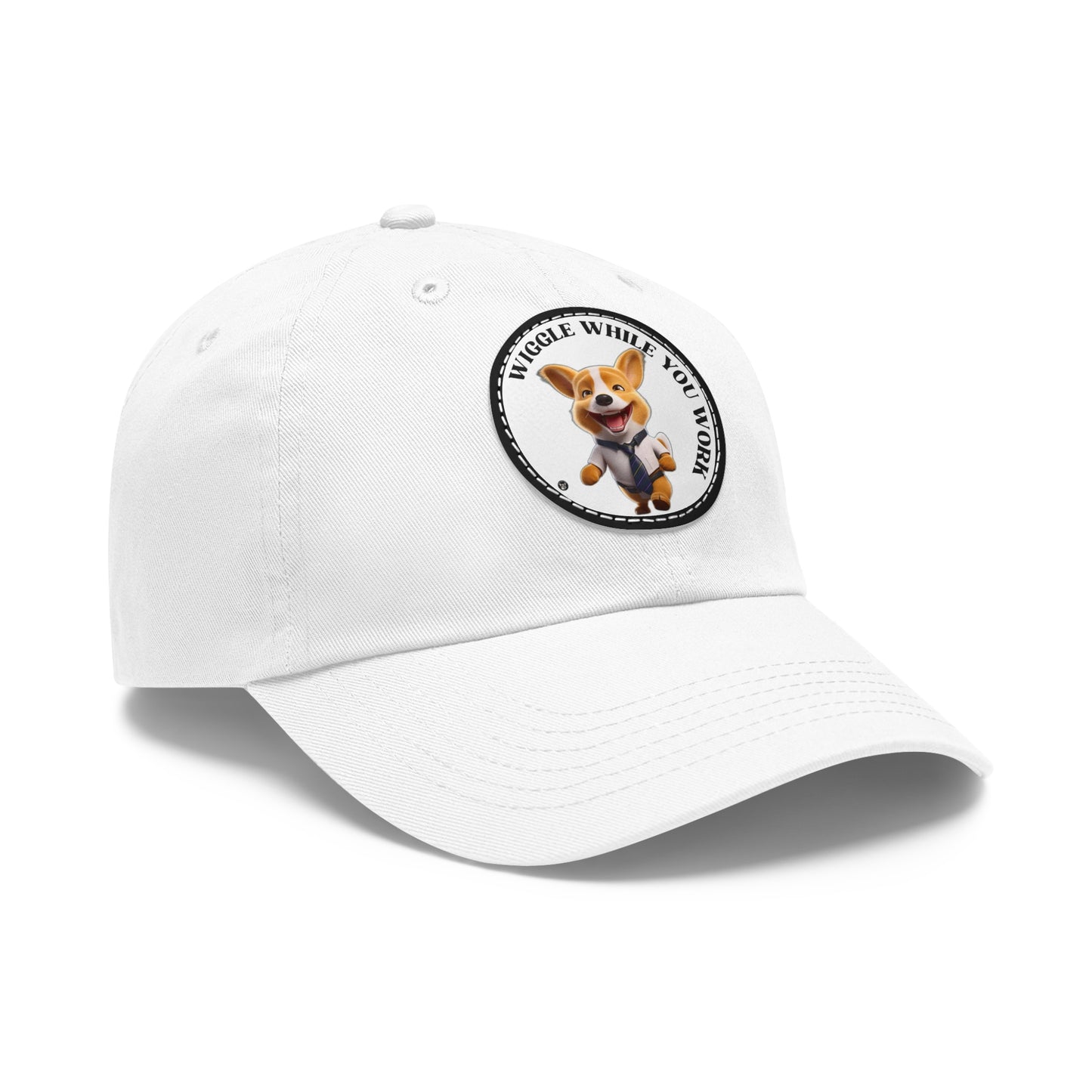 Wiggle While You Work - Cap with Leather Patch