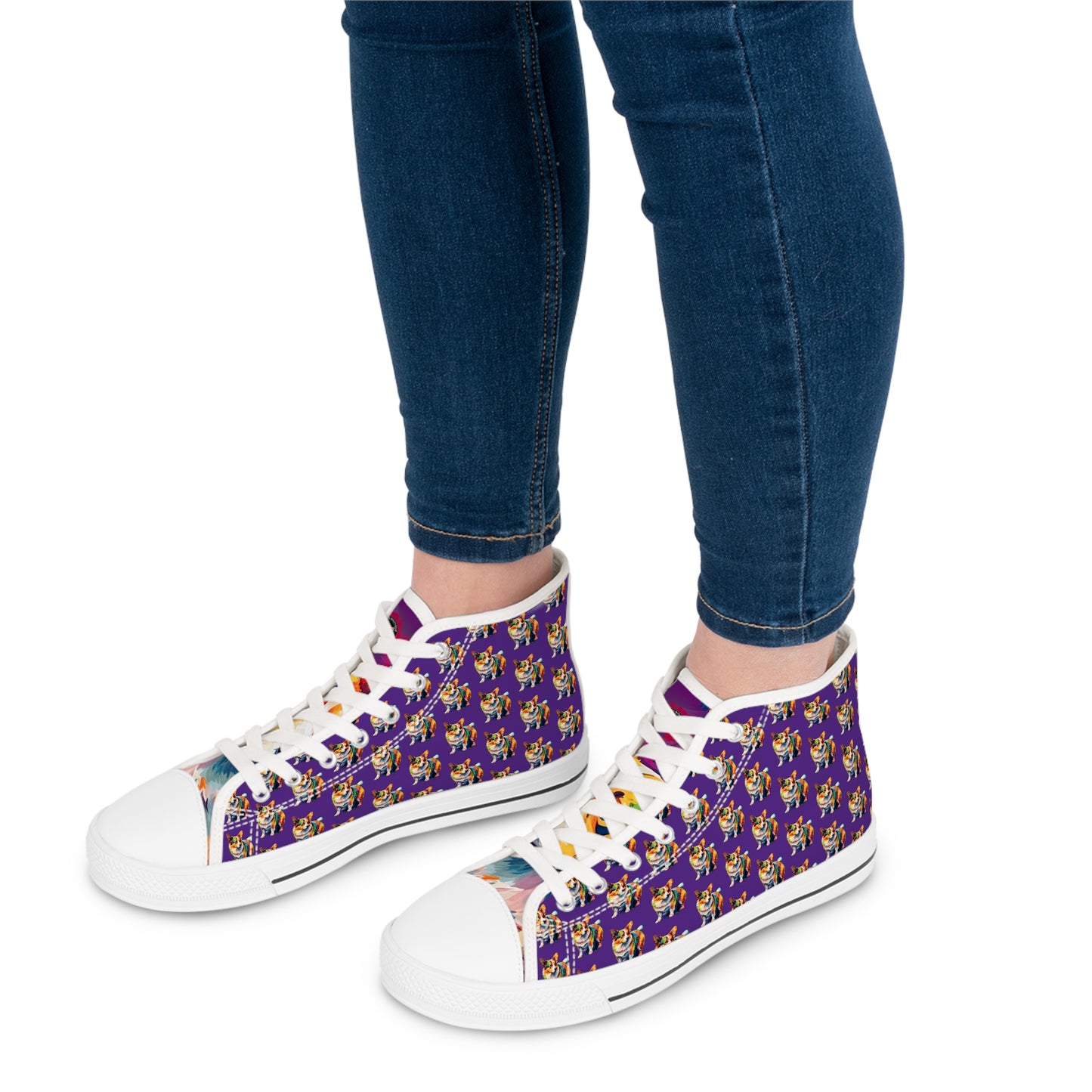The Scout Mosaic - Women's High Top Sneakers