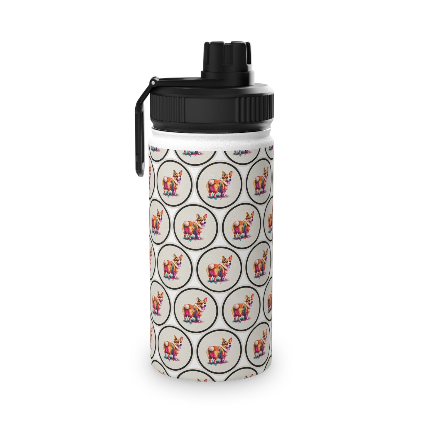 The Observer Mosaic - Water Bottle with Sport Lid