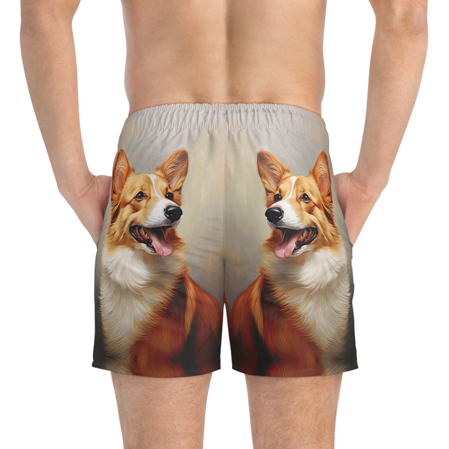 Pembroke Portrait Swim Trunks