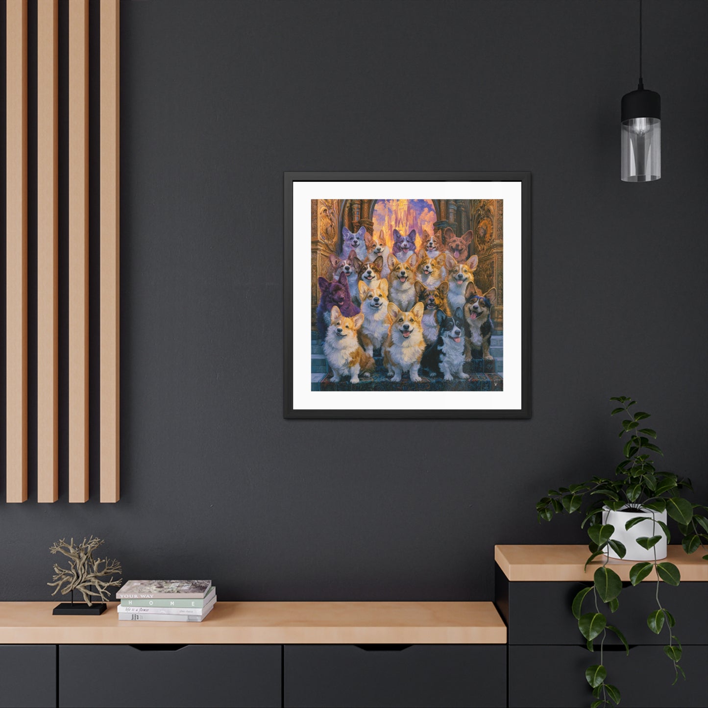Pearly Gates Framed Print