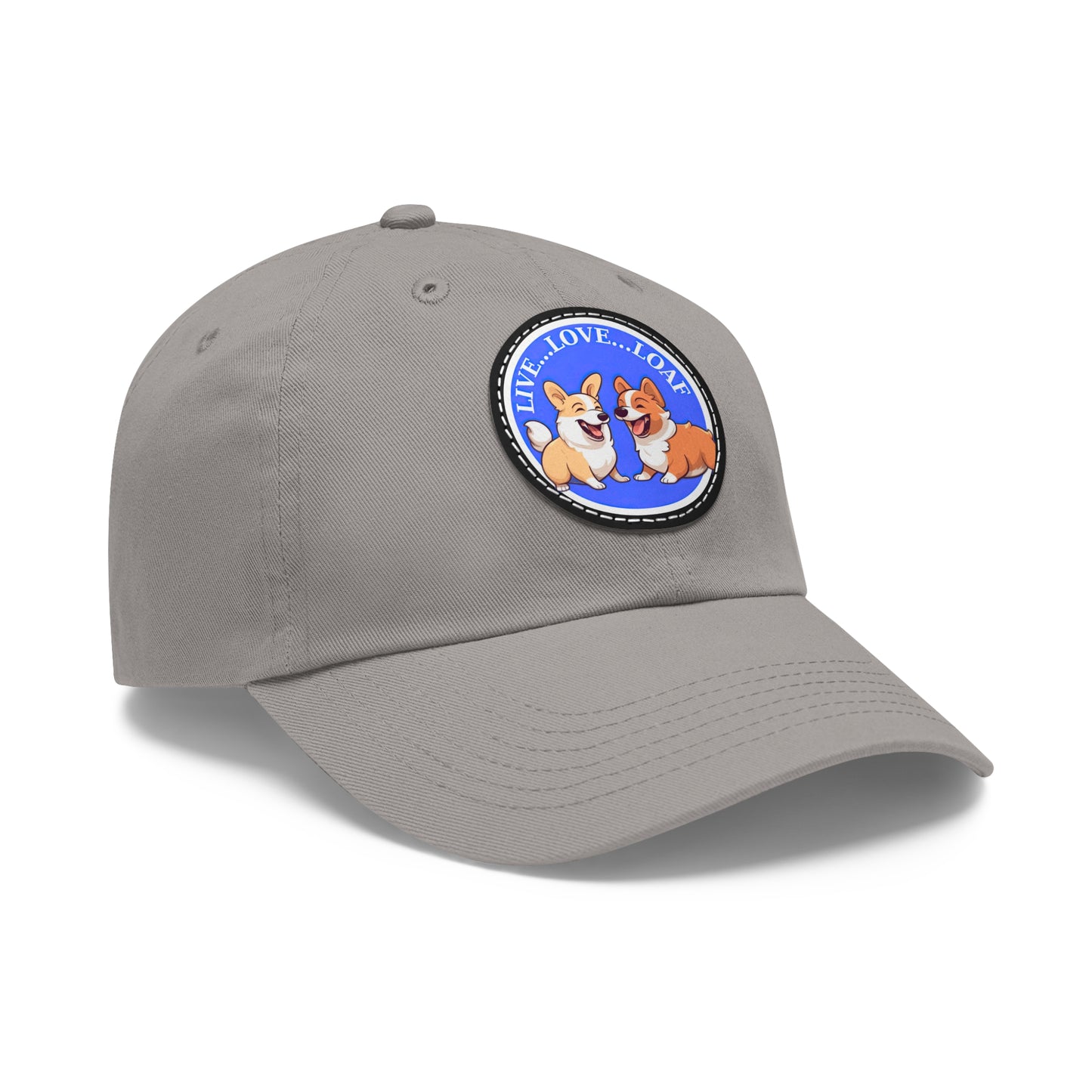 Live...Love...Loaf - Cap with Leather Patch