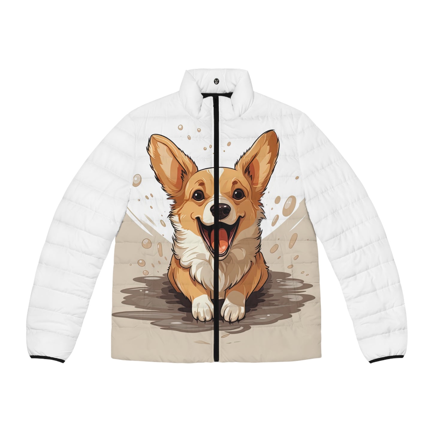 Corgi Cuteness Full - Puffer Jacket