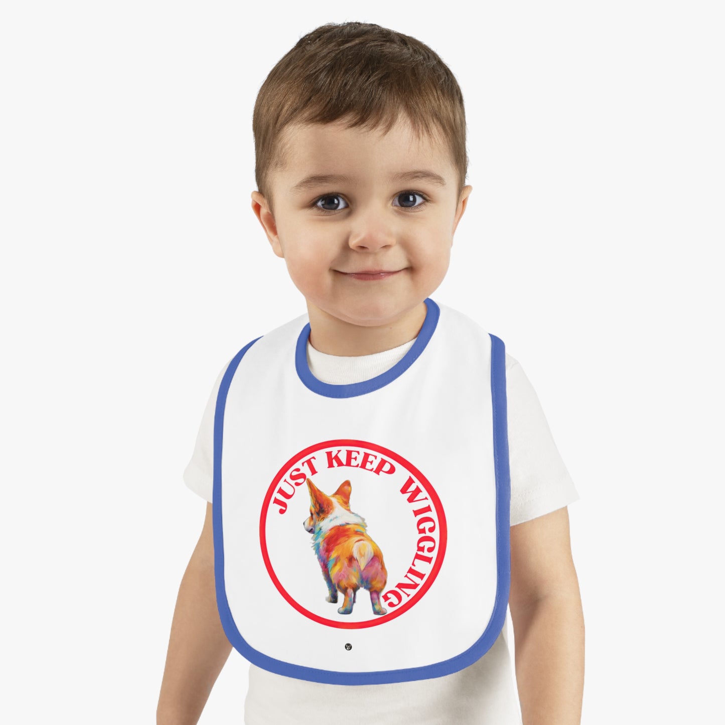 Just Keep Wiggling - Baby Bib