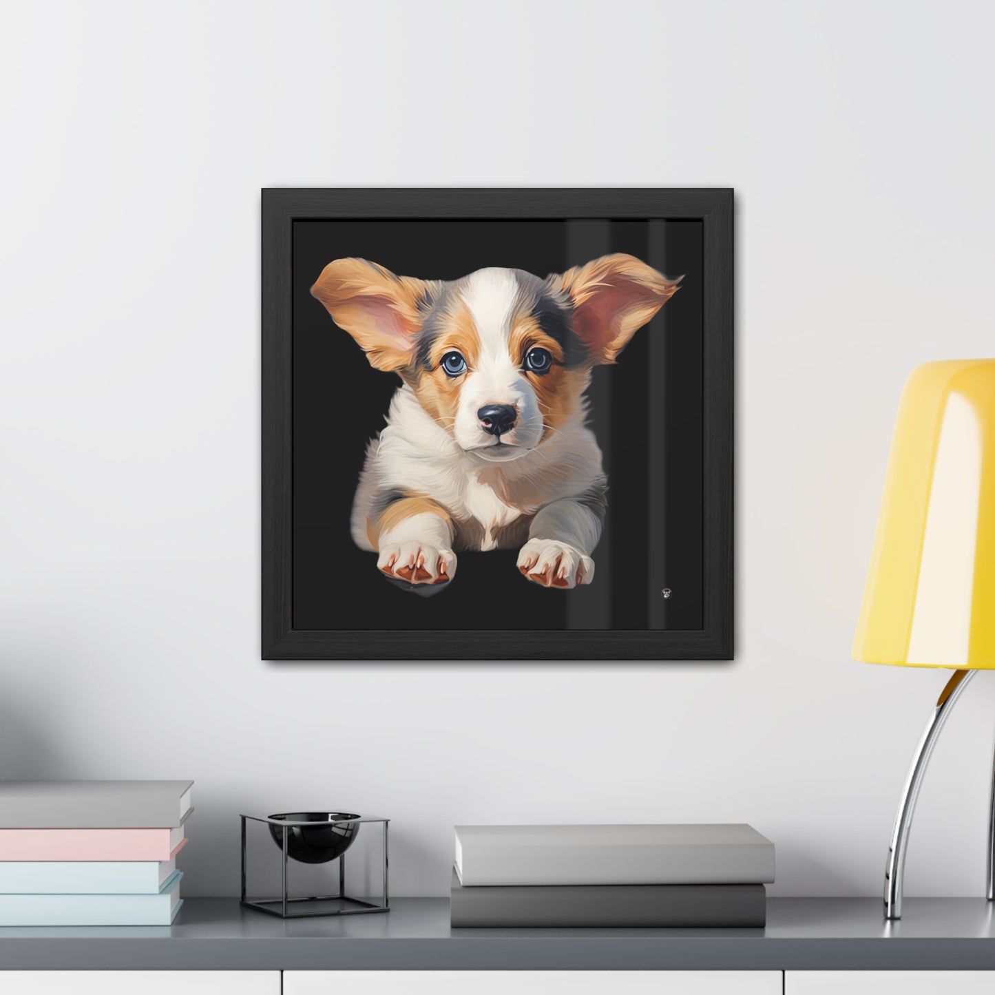 Puppy Portrait - Framed Print
