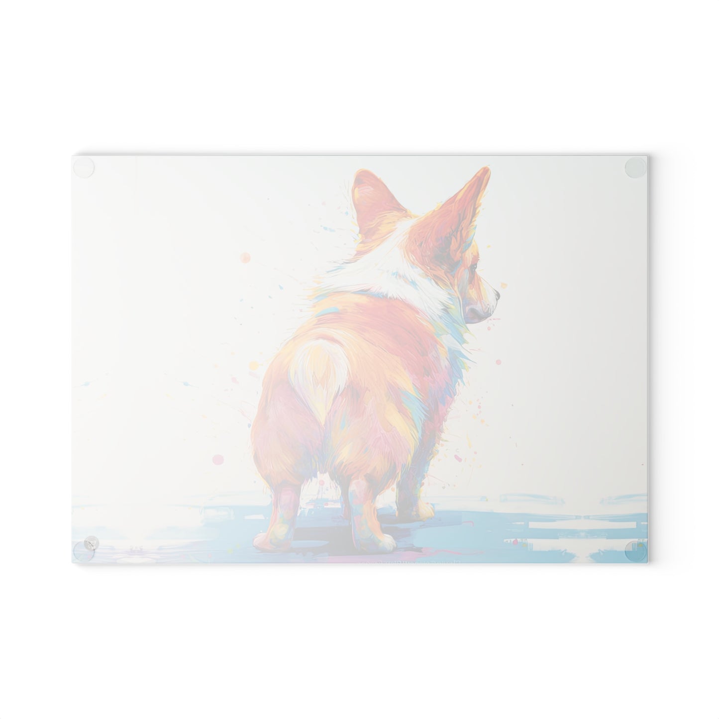 Rump Toast - Glass Cutting Board