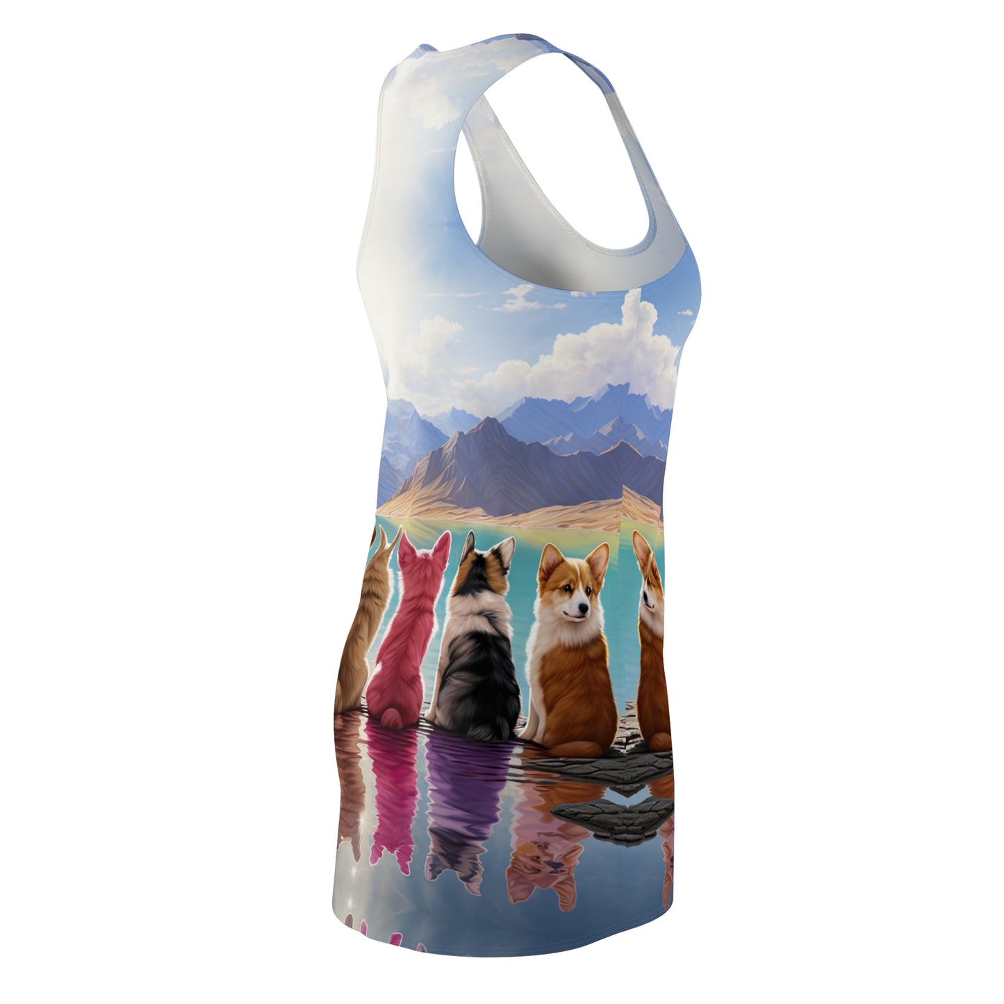 Corgi Lake - Racerback Dress