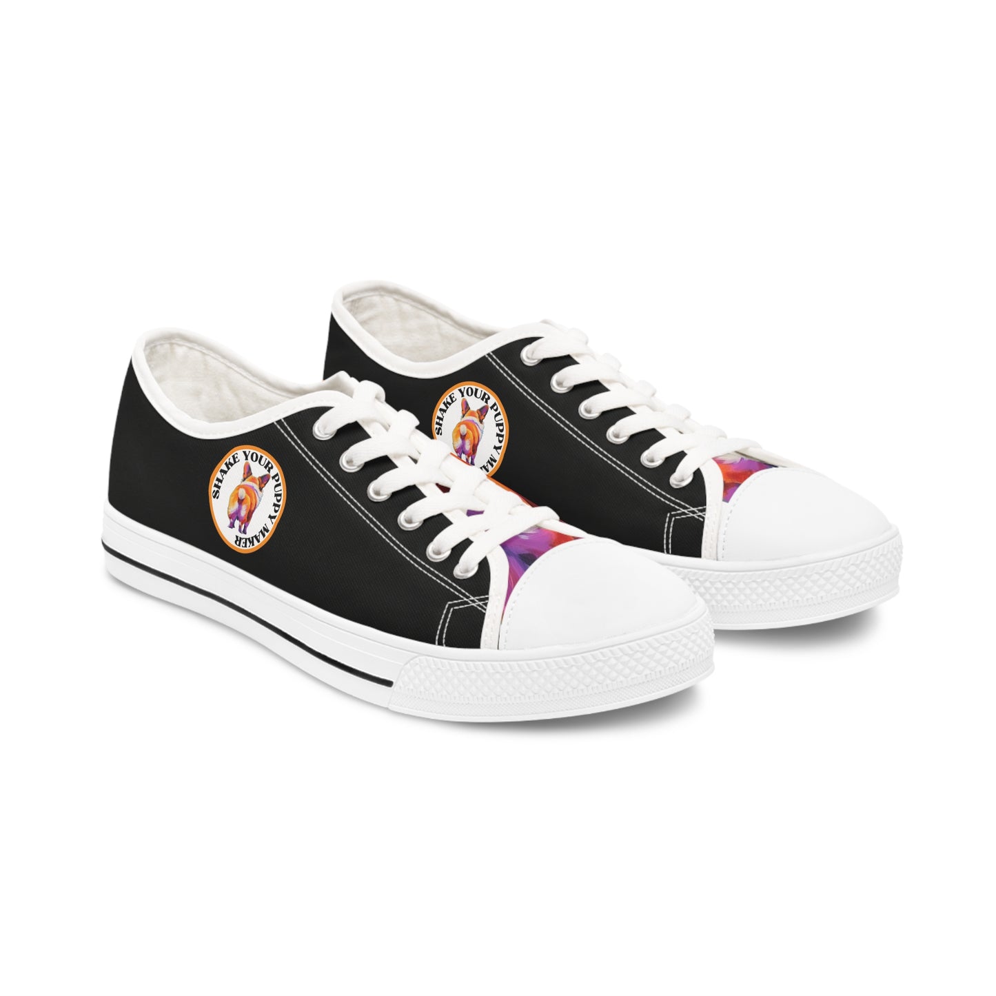 Shake Your Puppy Maker - Women's Low Top Sneakers