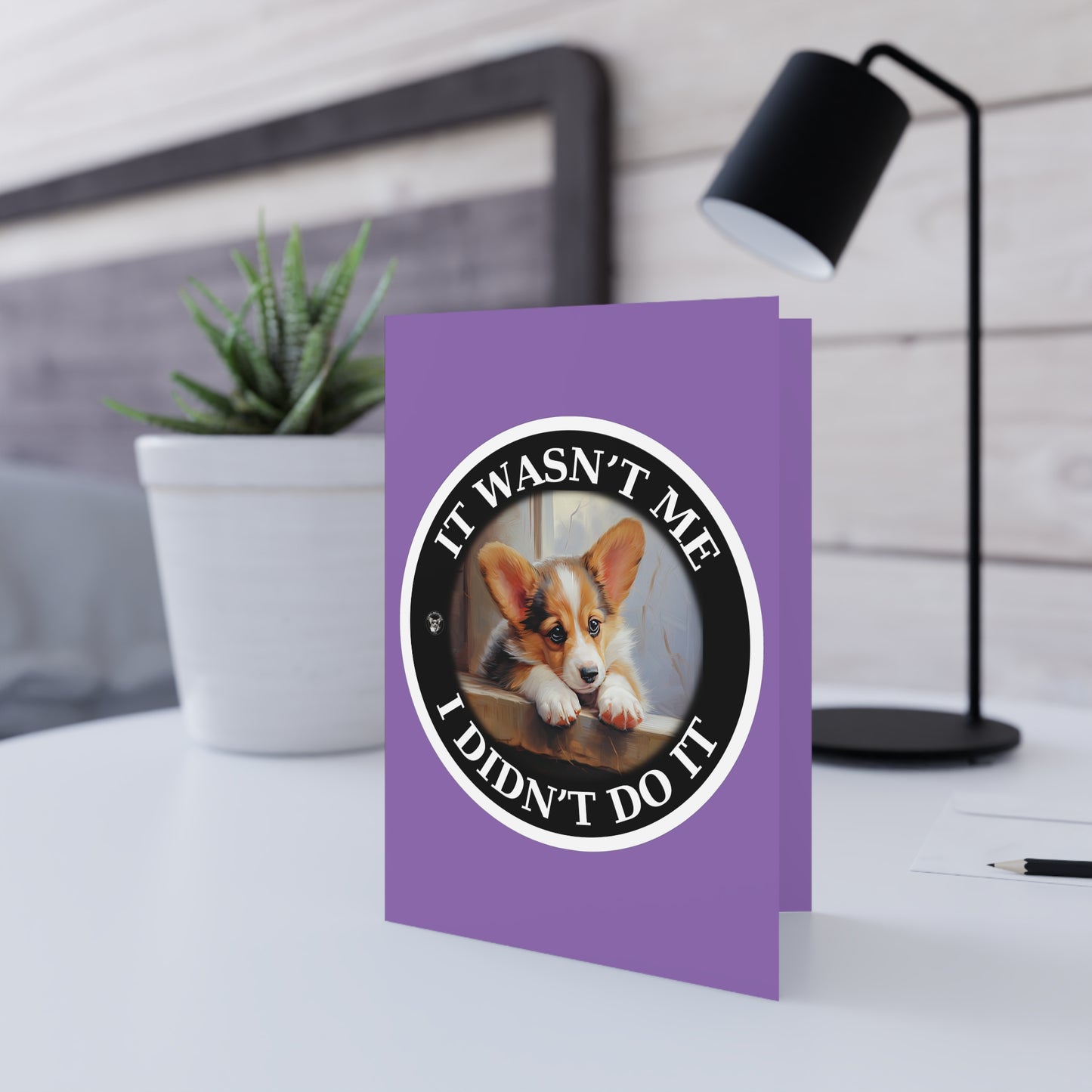 It Wasn't Me...I Didn't Do It - Greeting Card