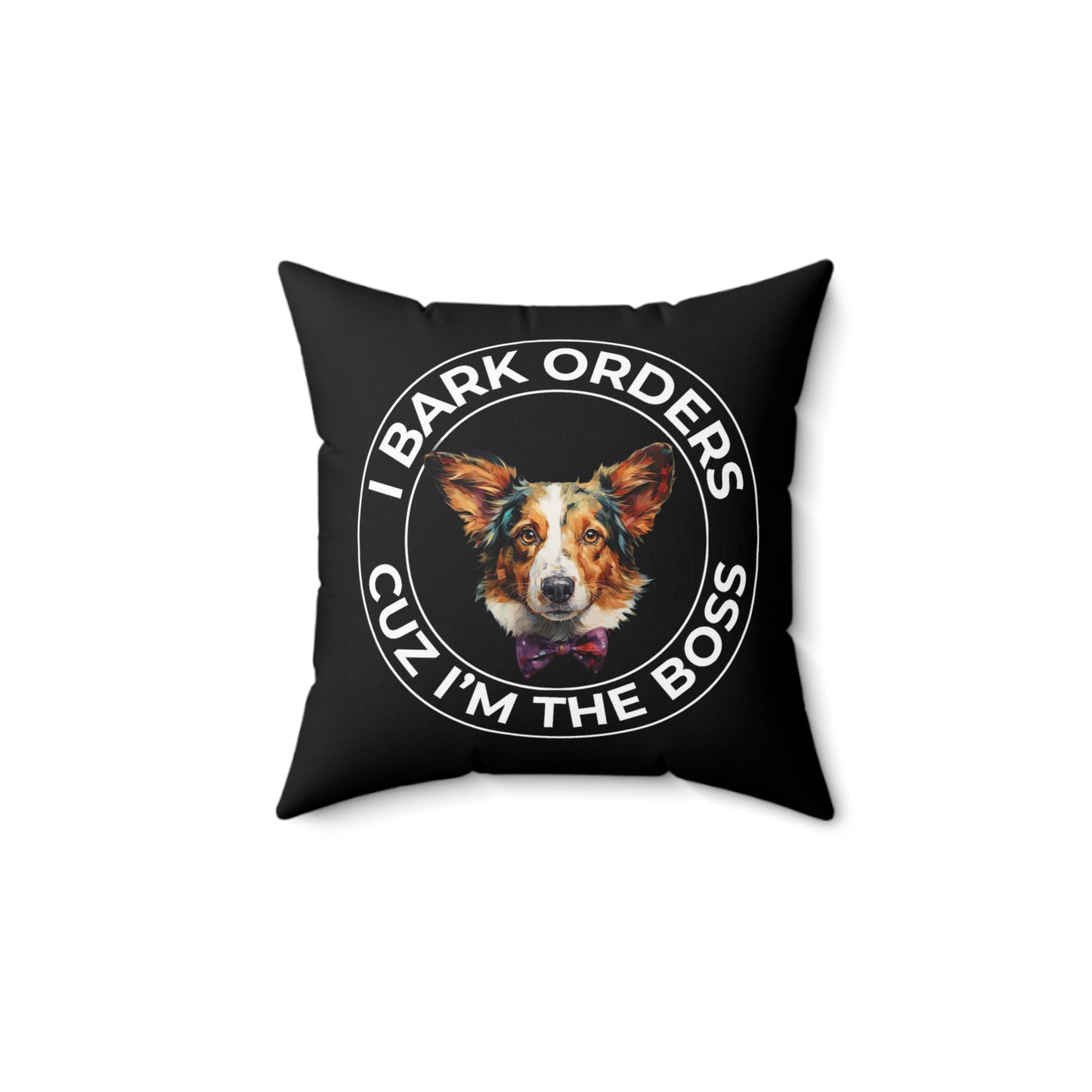 The Boss - Throw Pillow