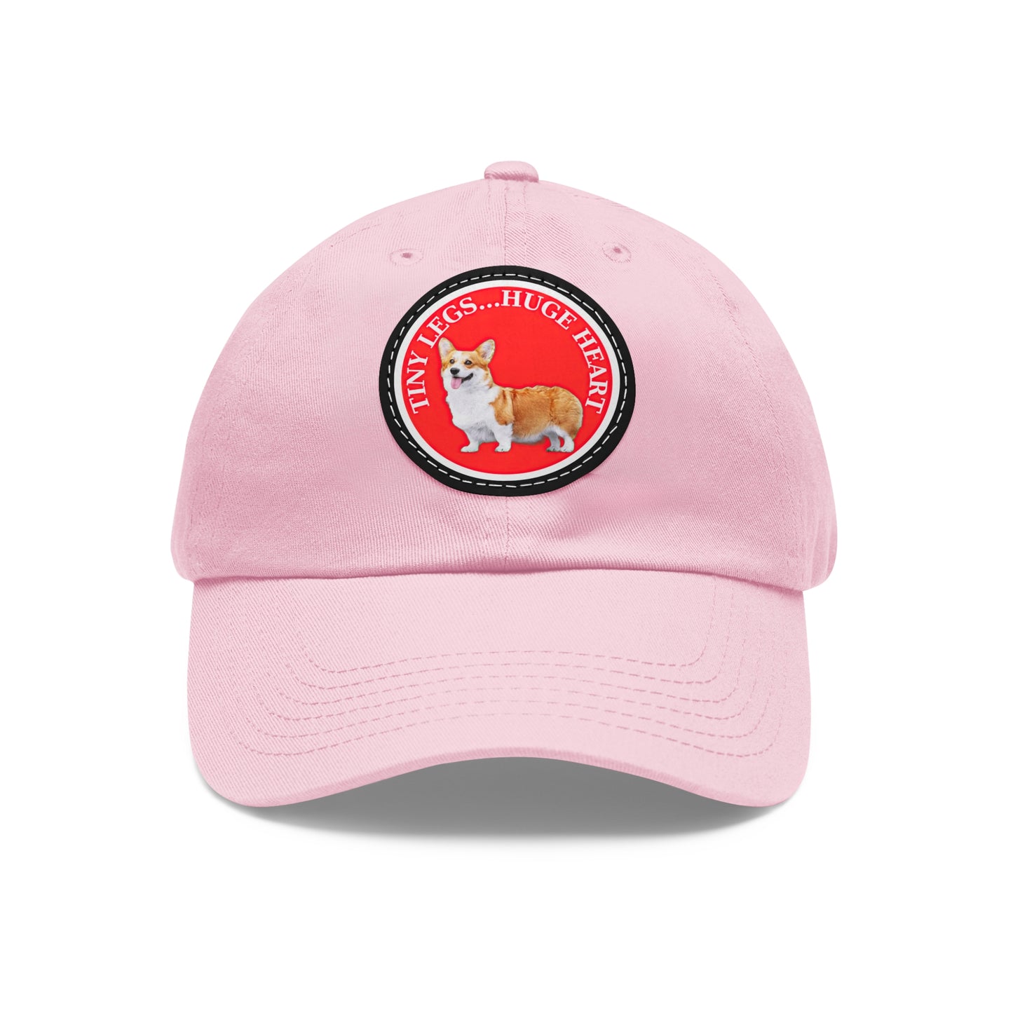 Tiny Legs...Huge Heart - Cap with Leather Patch