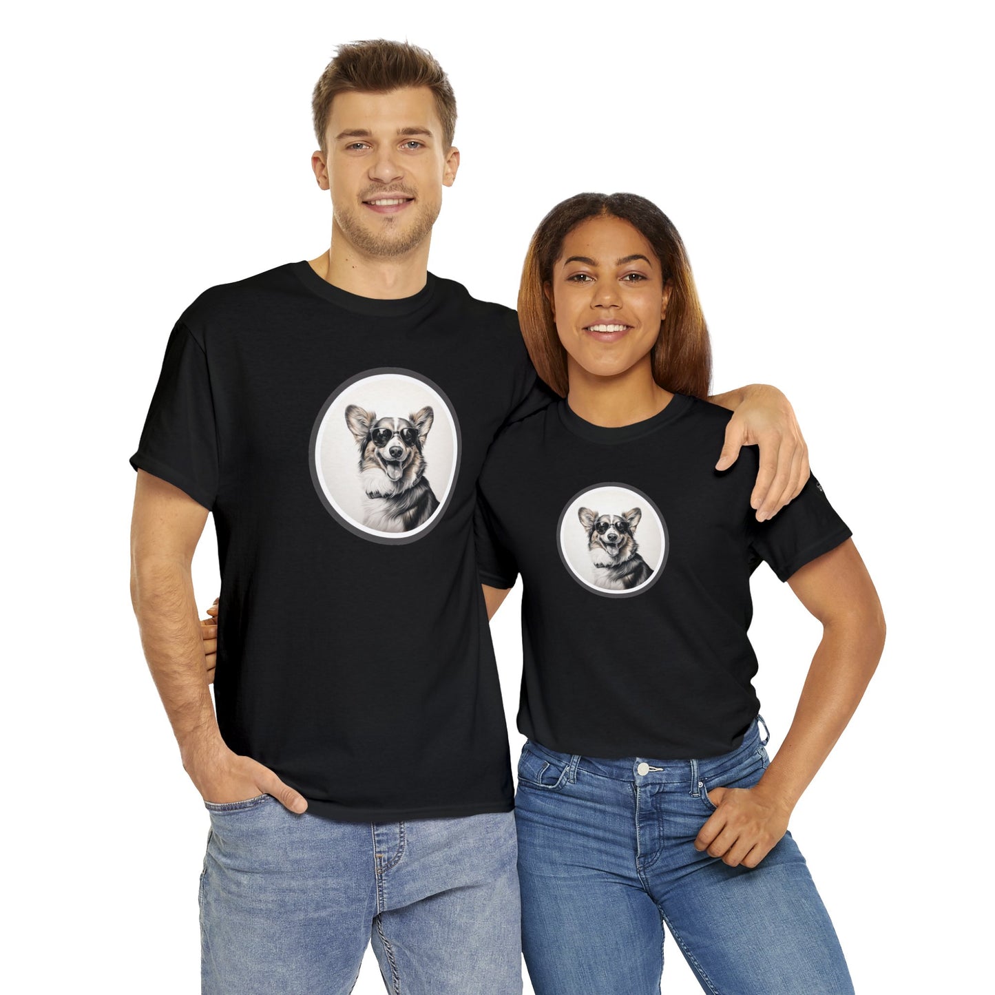 Corgi Cool - Unisex Heavy Cotton Tee