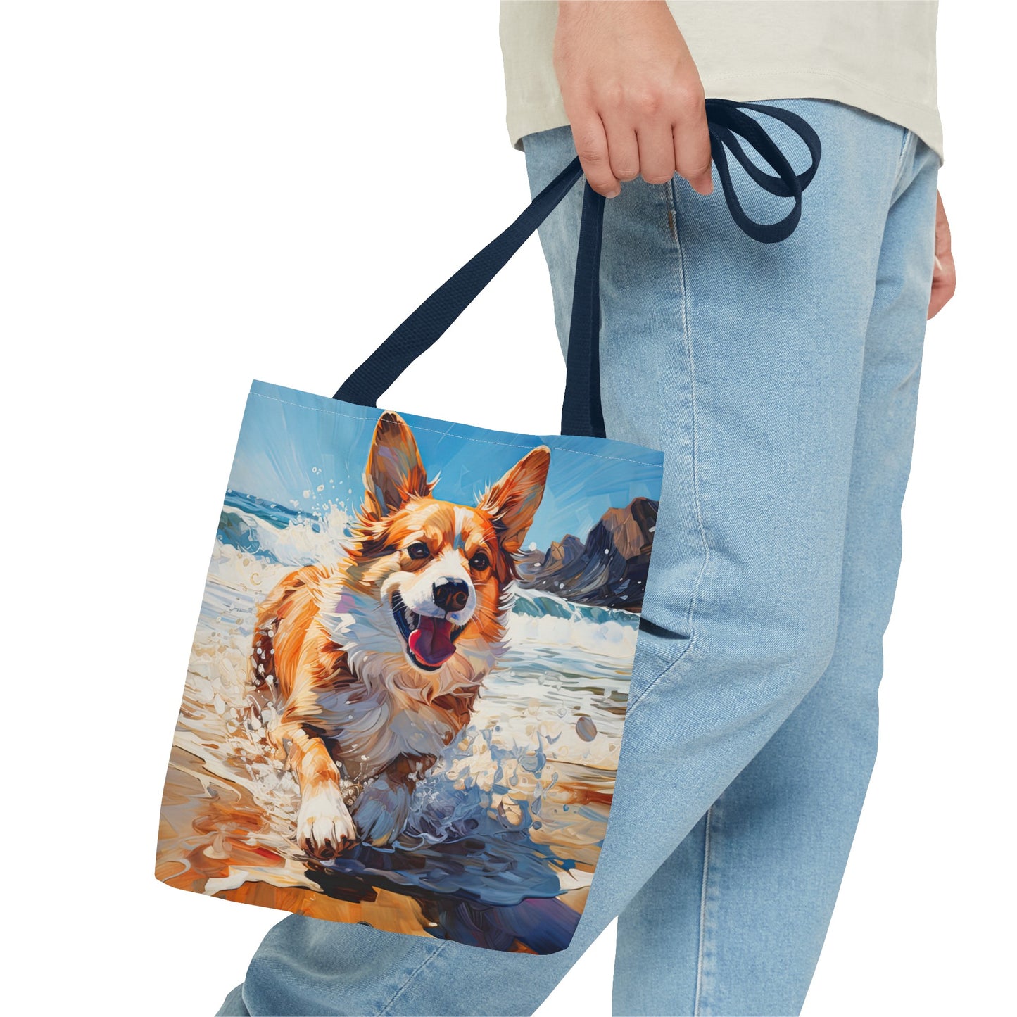 Coastal Corgi - Tote Bag