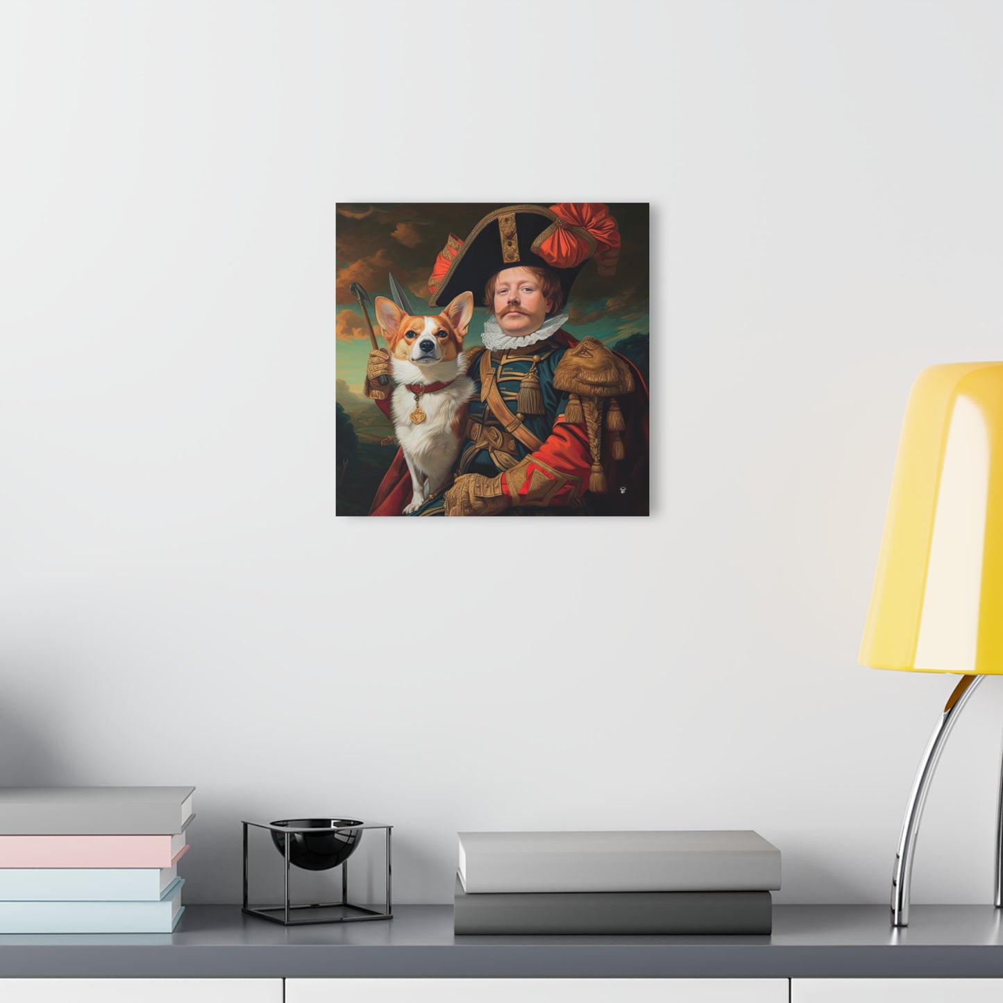 First Royal Corgi - Print on Acrylic