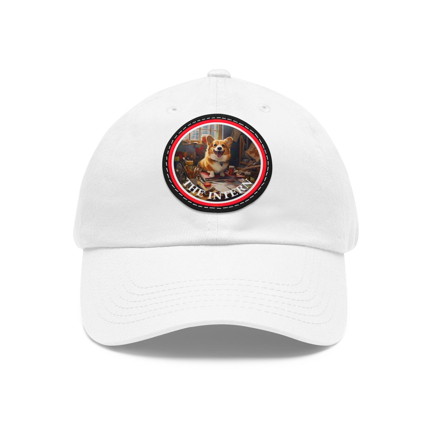 The Intern - Cap with Leather Patch