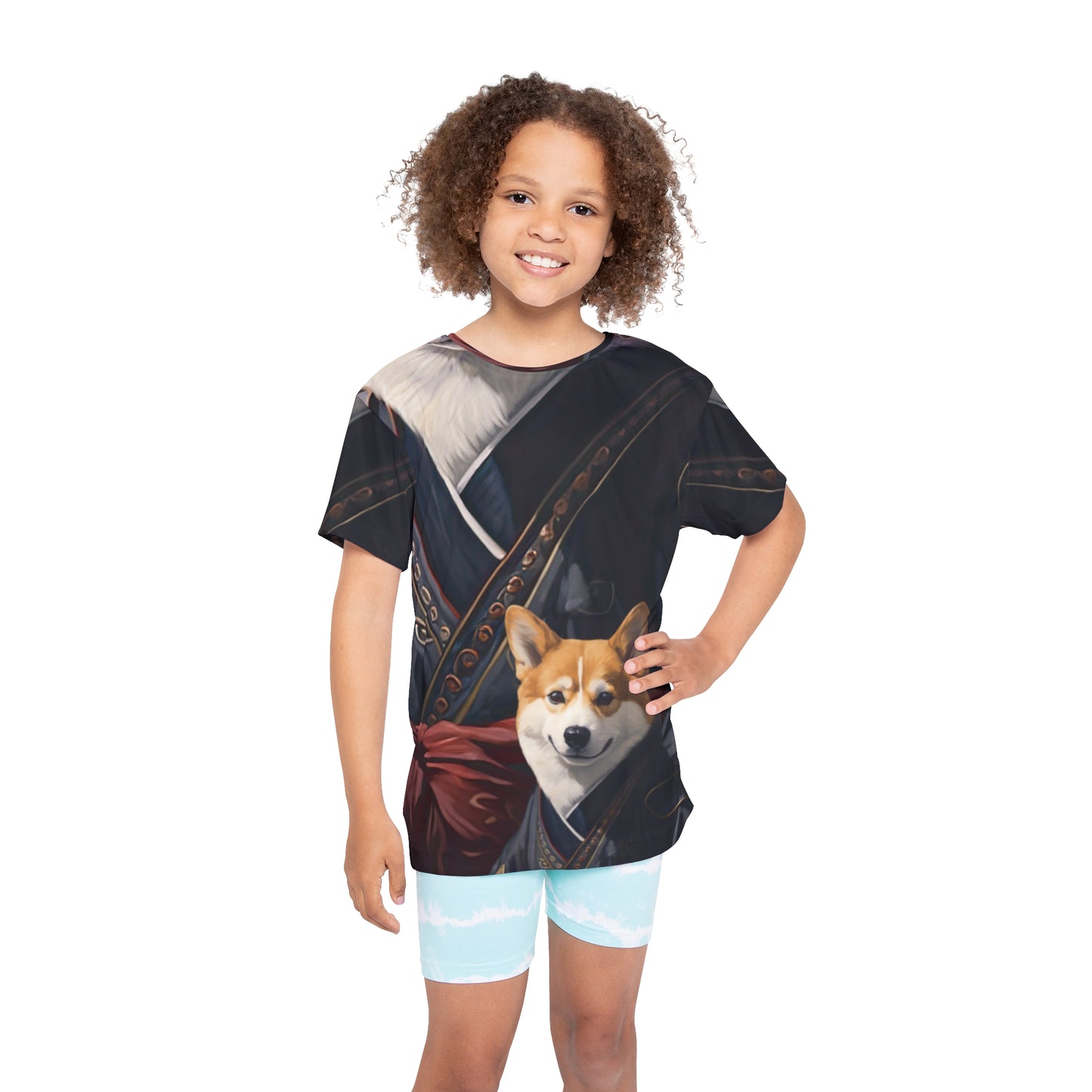 Ninja Corgi Sports Tee