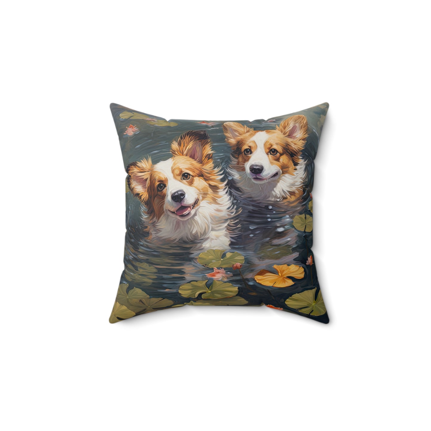 Pond Pups - Throw Pillow