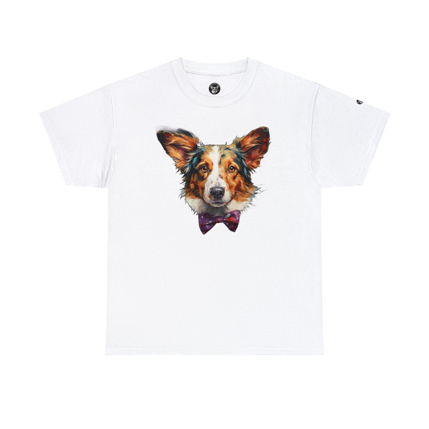 Formal Corgi - Unisex Heavy Cotton Tee