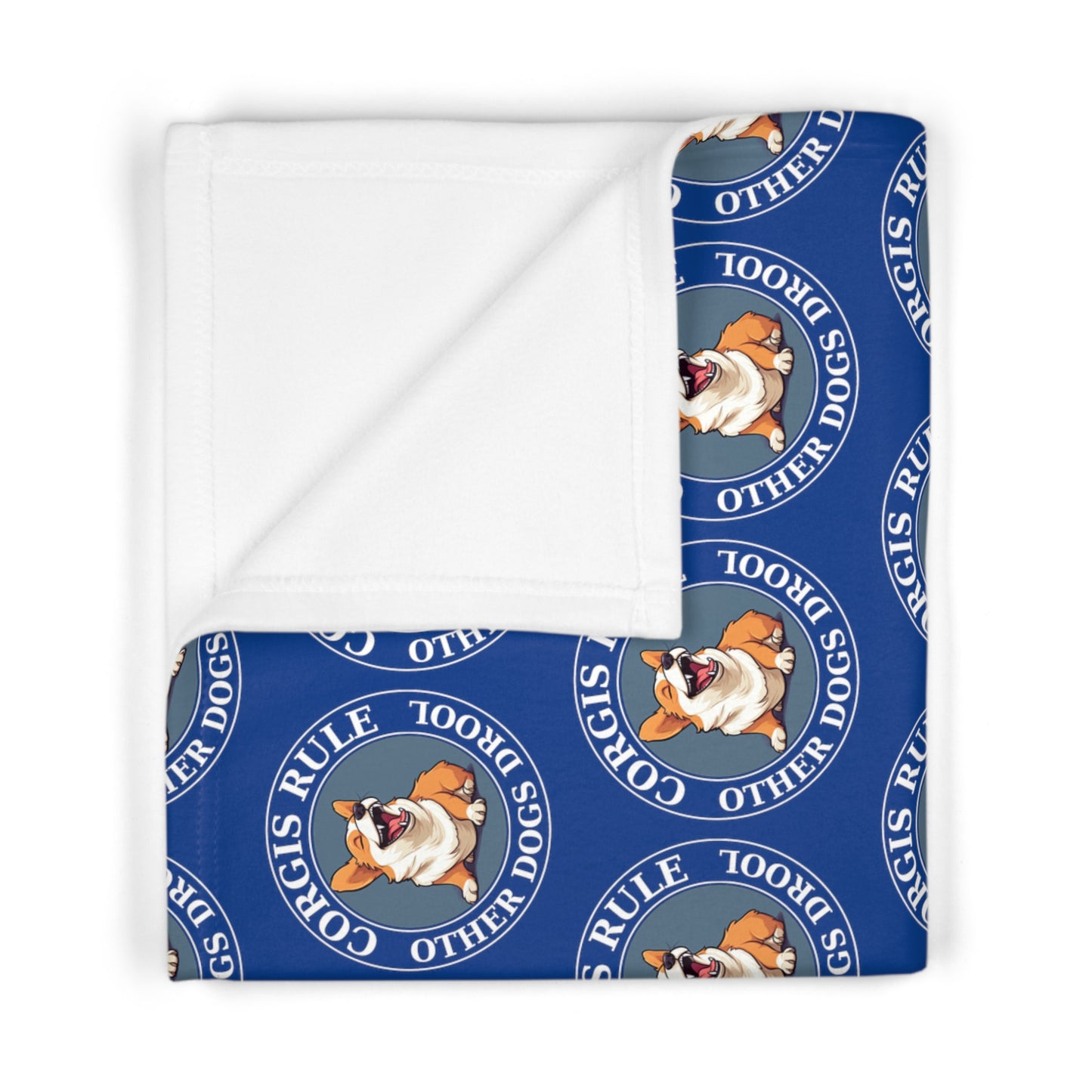 Corgis Rule...Other Dogs Drool Mosaic - Baby Blanket