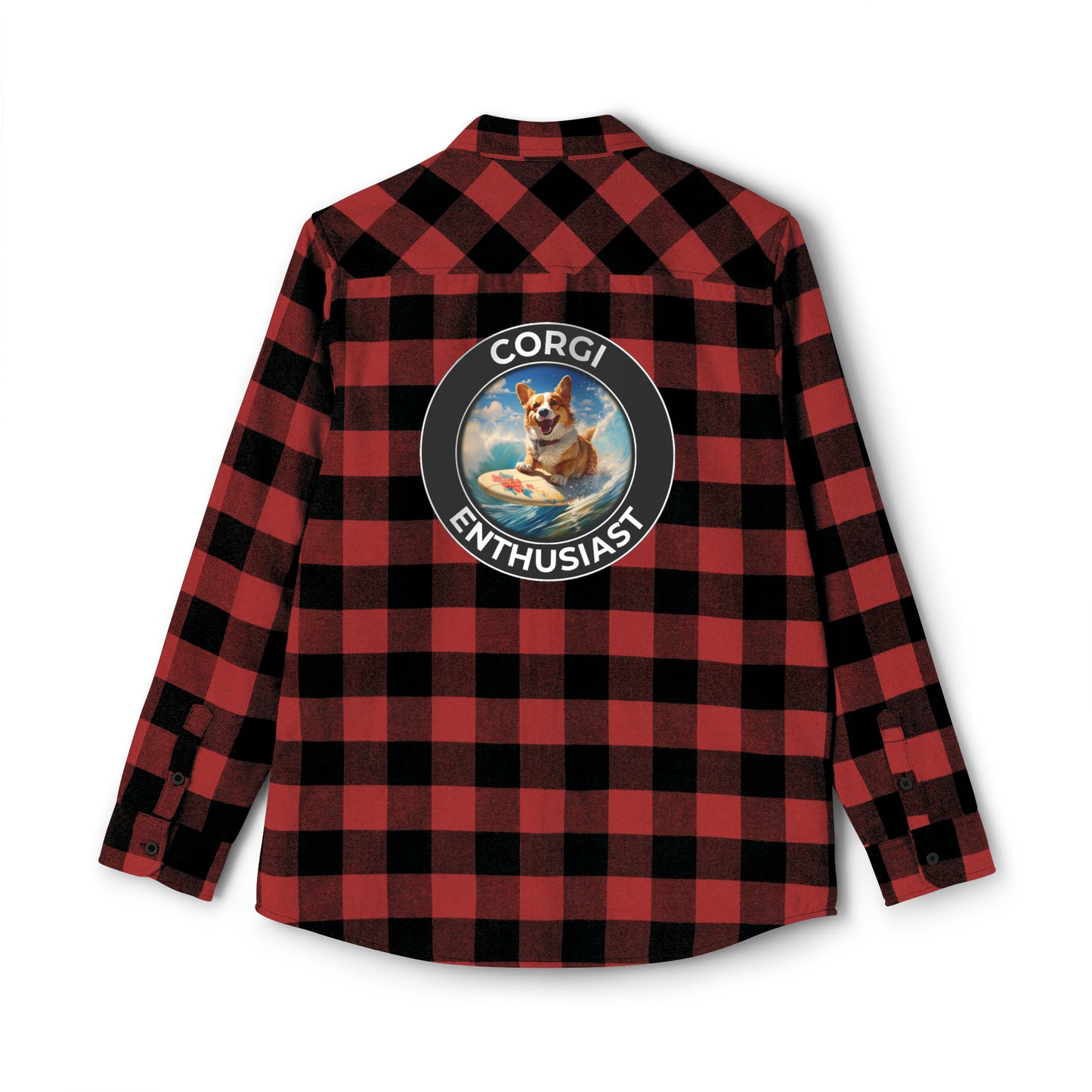 Corgi Enthusiast - Flannel Shirt
