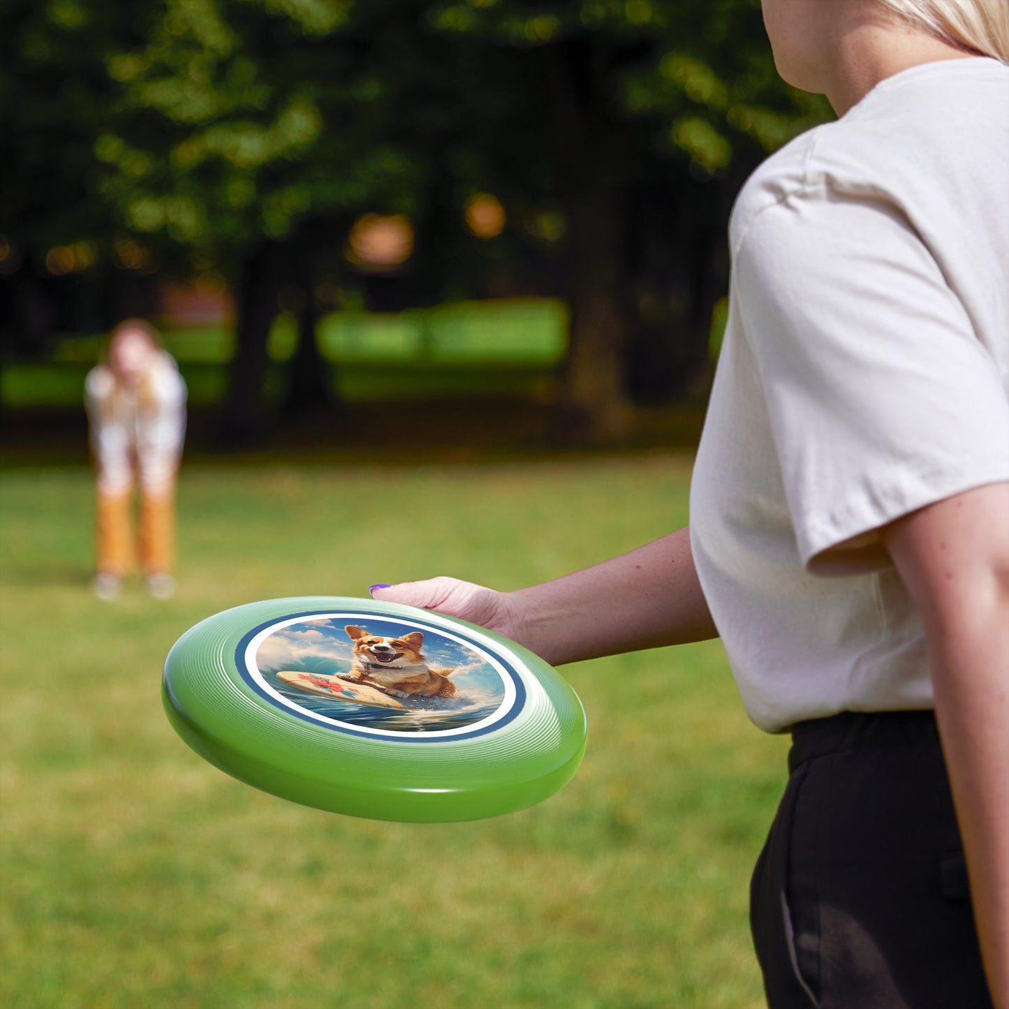 Cowabunga Corgi - Wham-O Frisbee