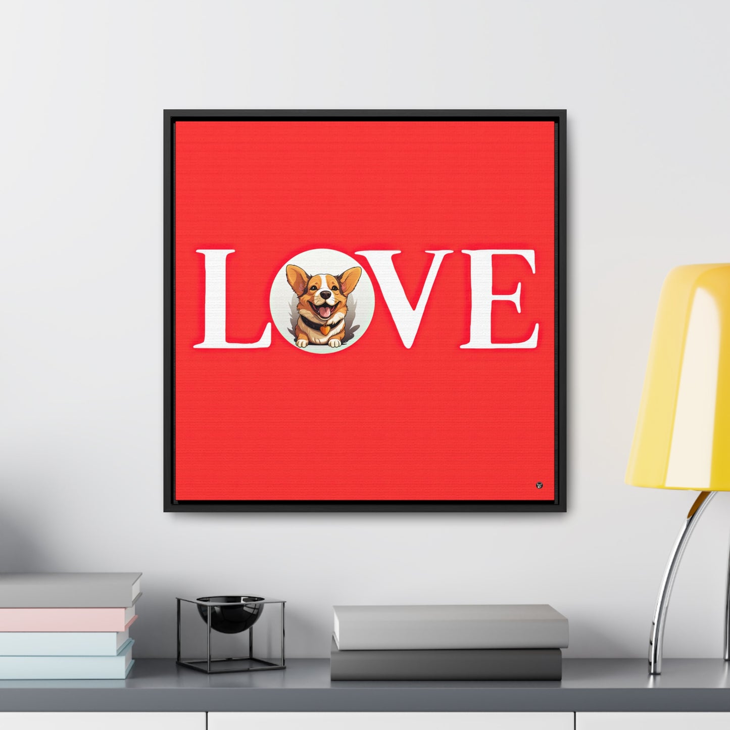 More Love - Framed on Canvas