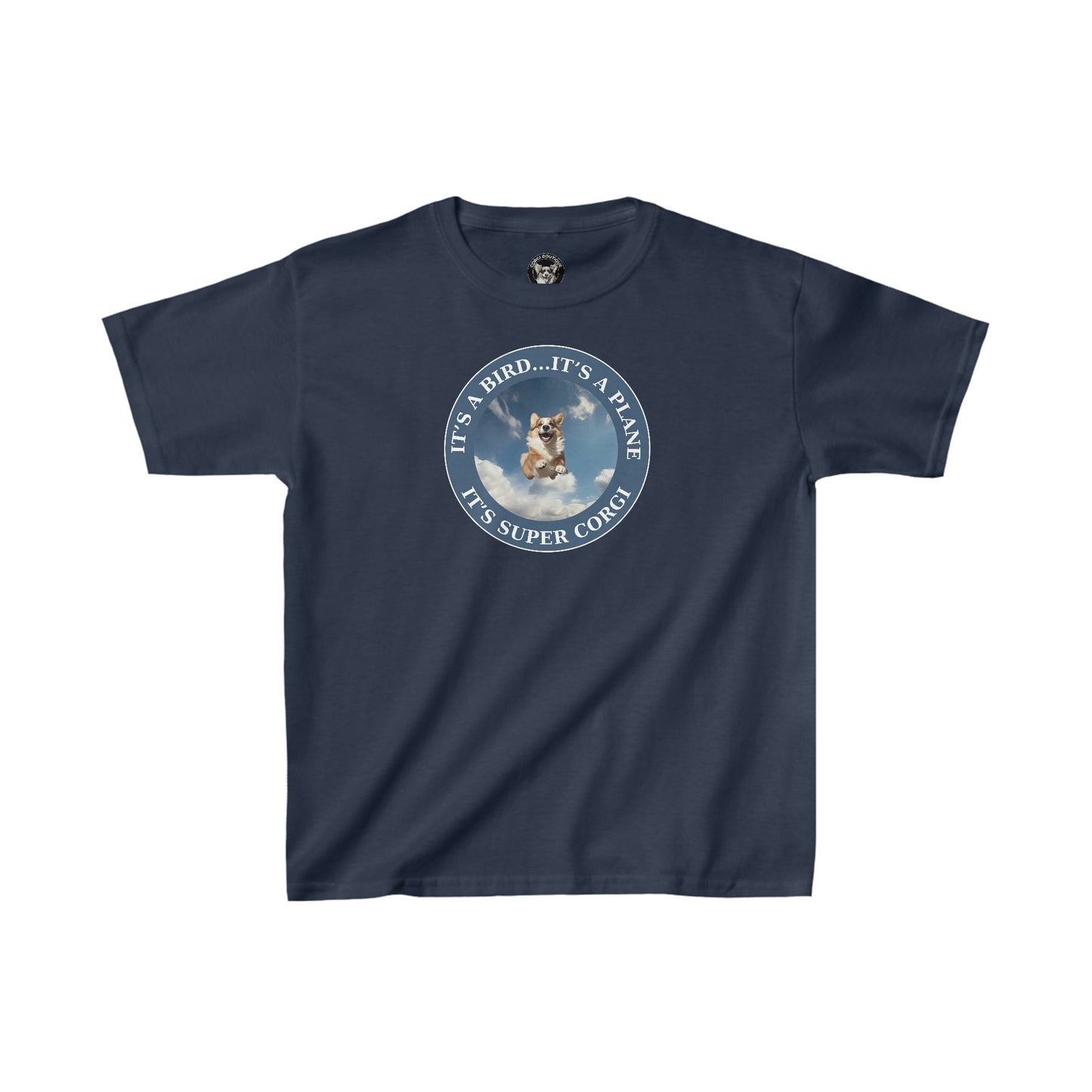 Super Corgi - Kids Heavy Cotton Tee