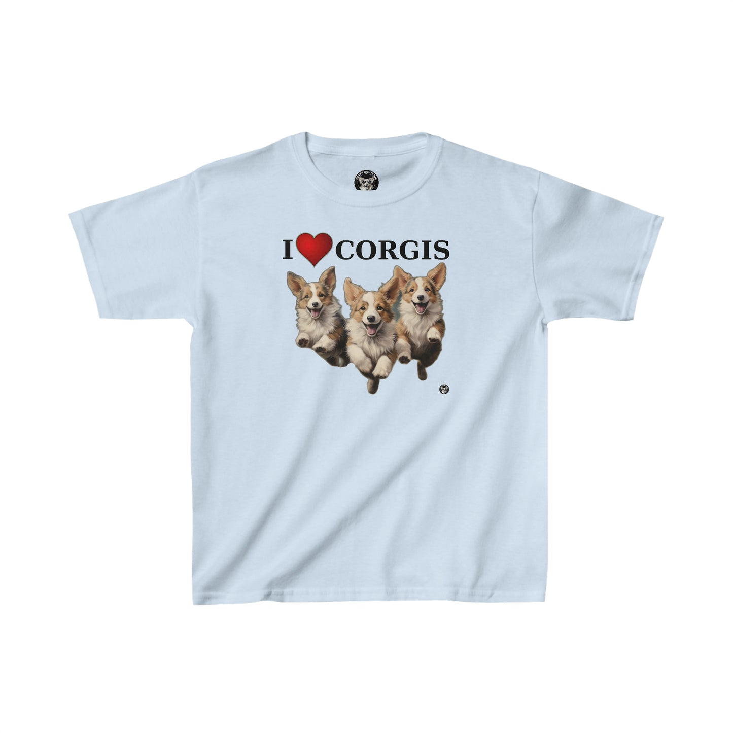 I Heart Corgis - Kids Heavy Cotton Tee
